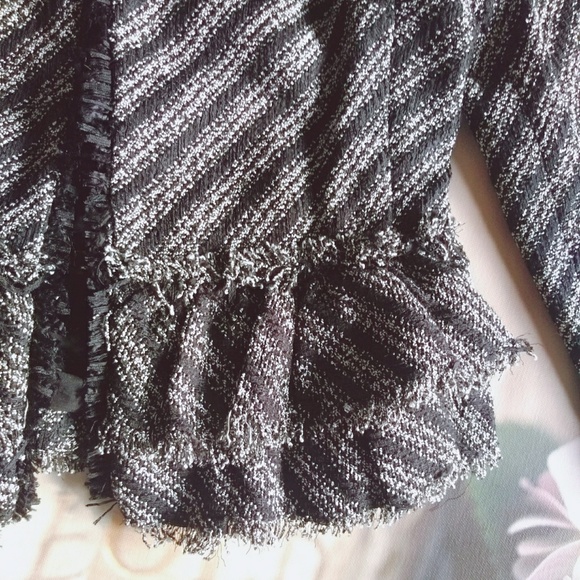 ANN TAYLOR Ruffle Jacket - Picture 7 of 8